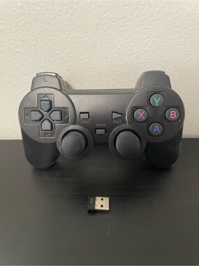 Wireless Controller NEW Black PlayStation 3 PC Android Video Games